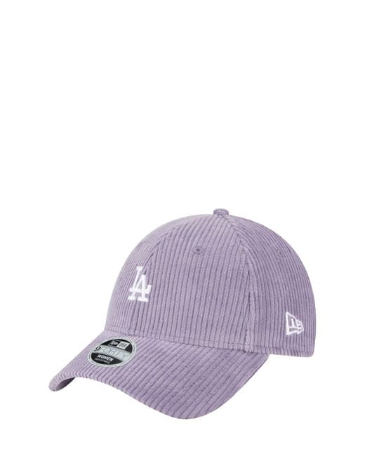 KTZ Purple 9forty La Dodgers Corduroy Cap
