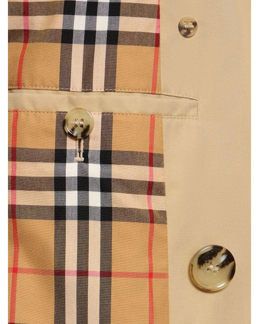 Trench-coat en coton kensington Burberry pour homme en coloris Natural
