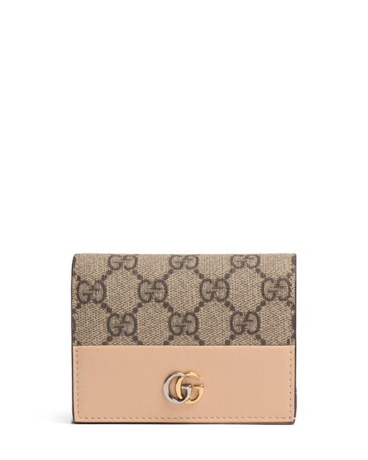 Gucci Gray Petite Marmont Leather Wallet