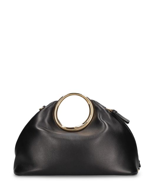 Jacquemus Black Le Calino Nappa Leather Top Handle Bag