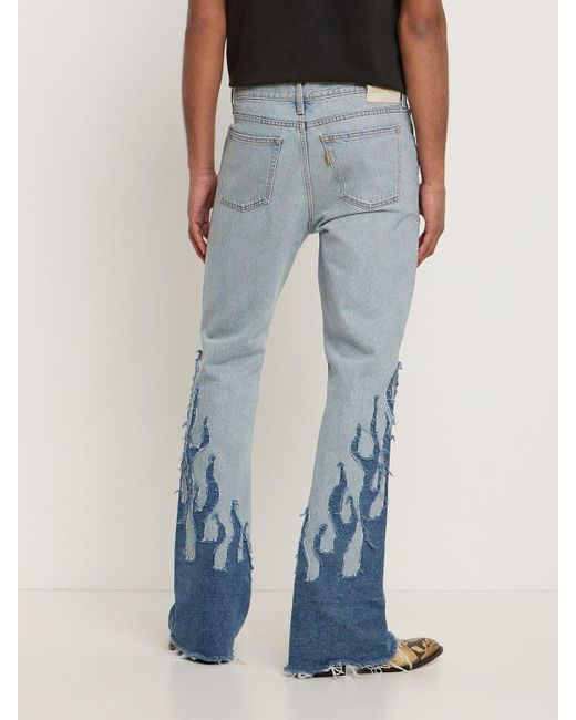 GALLERY DEPT. Blvd La Flare Flame Jeans in Blue for Men | Lyst