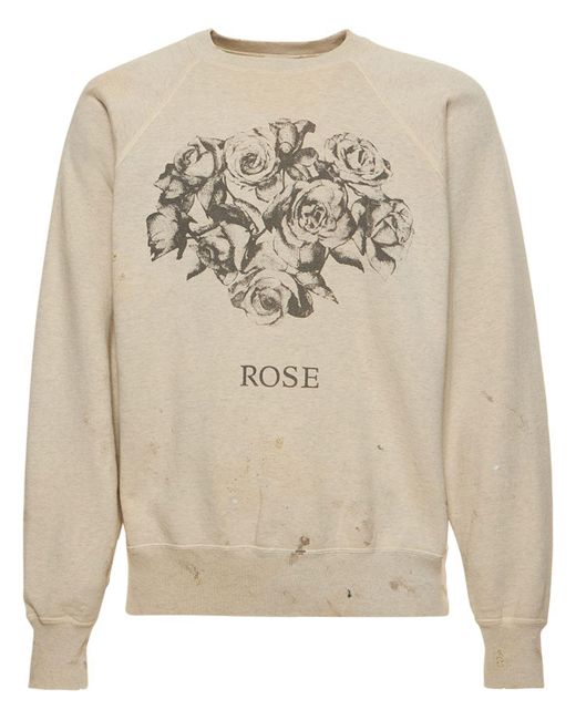 Saint Michael Natural Rose Elegant Printed Sweatshirt for men