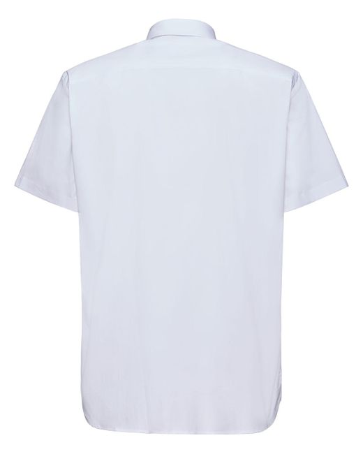 Chemise à manches courtes en coton sherfield Burberry pour homme en coloris White
