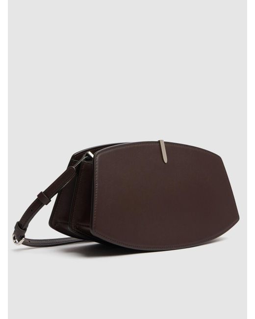 SAVETTE Brown Schultertasche Aus Leder "florence"