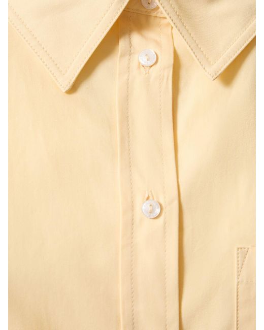 Camicia mika in popeline di cotone di Anine Bing in Natural