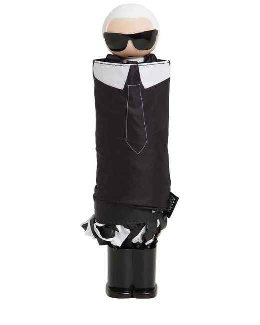 Karl Lagerfeld Black Schirm "iconic Karl"
