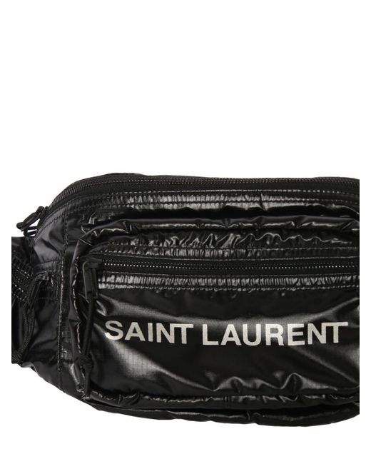 Saint Laurent Gürteltasche Aus Nylon Mit Logo in Black für Herren