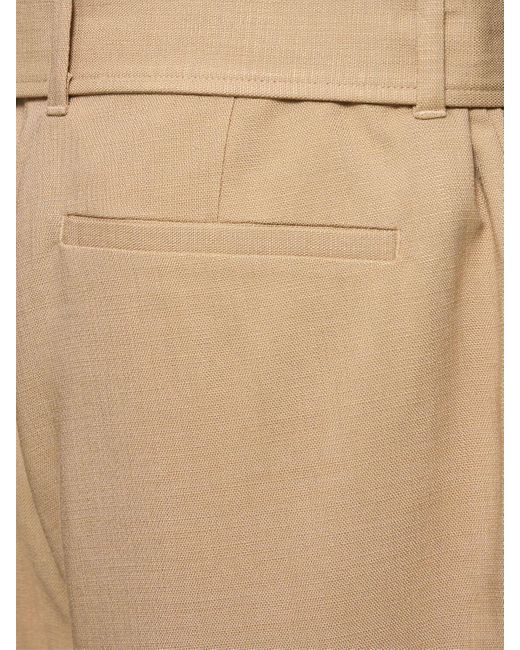 メンズ MSGM ビスコースブレンドパンツ Natural