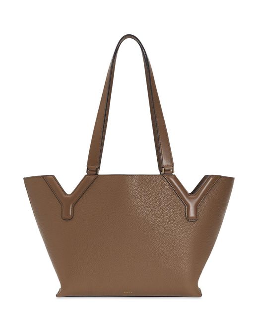 Boyy Medium Yy West レザー トートバッグ Brown