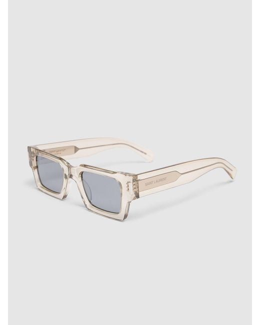Saint Laurent Gray Sl 572 Acetate Sunglasses