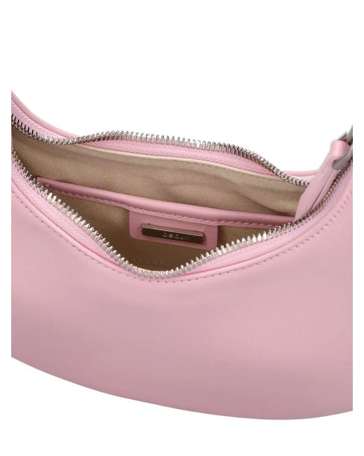 OSOI Pink Mini Toni Leather Top Handle Bag