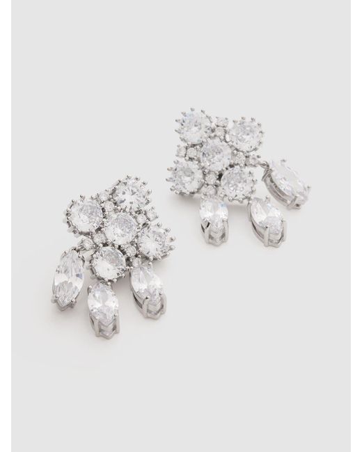 Rabanne Royal ドロップピアス Metallic
