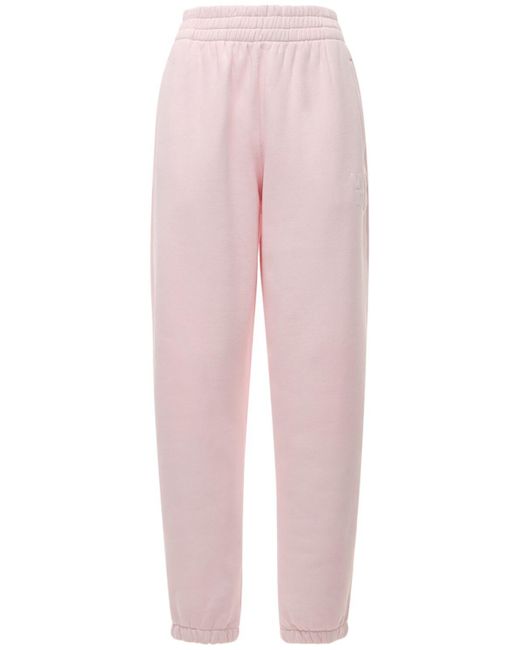 Alexander Wang Foundation Terry Sweatpants in Light Pink (Pink) - Lyst