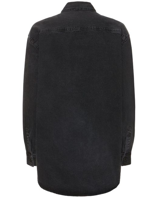 Isabel Marant Black Verane Cotton Shirt