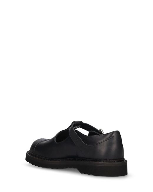 Our Legacy Black Leather Camden Loafers for men
