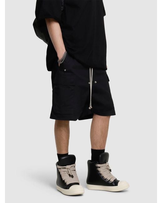 メンズ Rick Owens Jumbolaced スニーカー Black