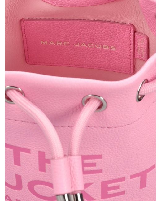 Bolso the bucket de piel Marc Jacobs de color Pink