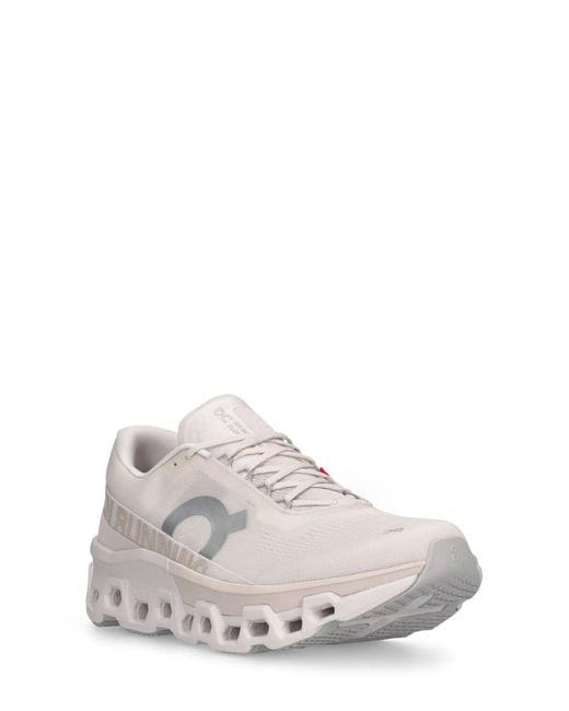 On Shoes White Pad Cloudmster 2 Sneakers for men
