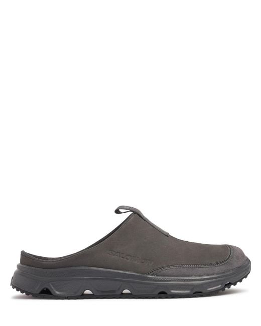 Salomon Brown Rx Slide 3.0 Leather Sandals for men