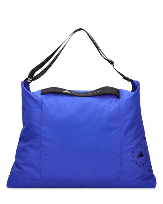 Adidas By Stella McCartney Blue Asmc Tote Bag