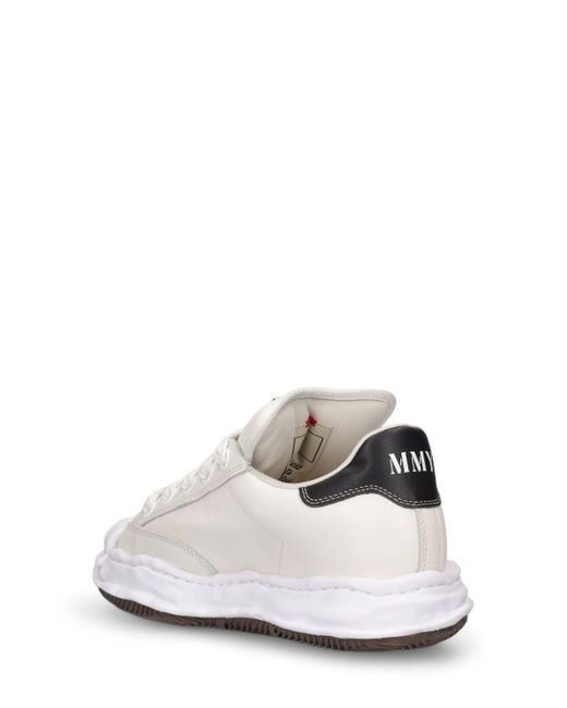 Sneakers low top puffer blakey og sole di Maison Mihara Yasuhiro in White