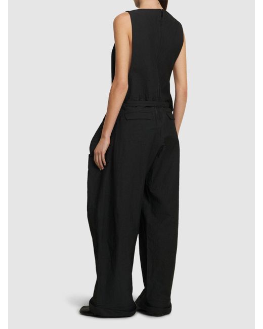 Issey Miyake Black Fold To Form Jumpsuit