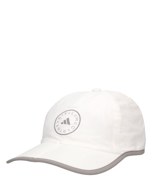 Gorra de baseball con logo Adidas By Stella McCartney de color White