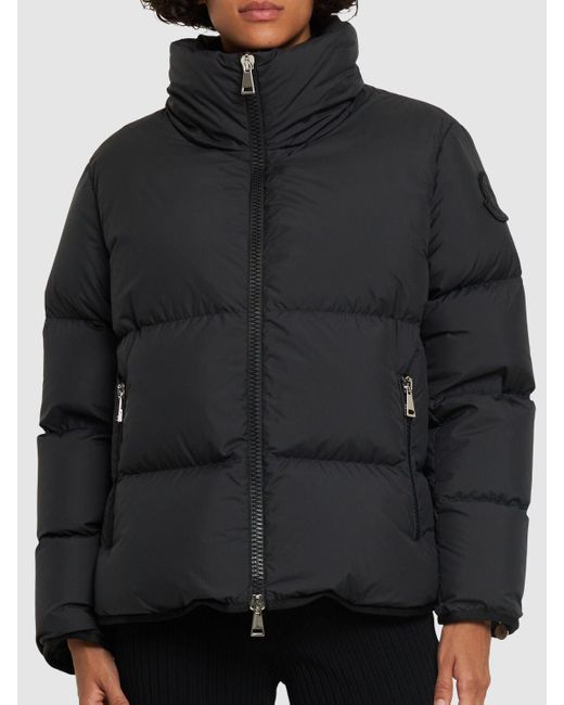 Moncler Labbe Tech Down Jacket in Black Lyst