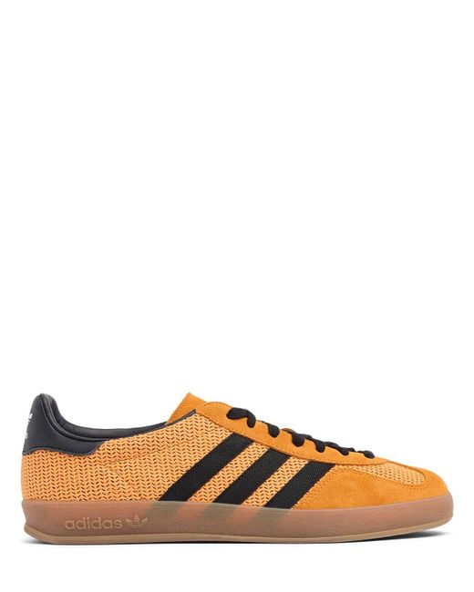 Adidas Originals Brown Gazelle Indoor Sneakers for men