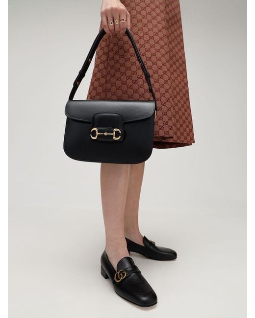 gucci black leather bag