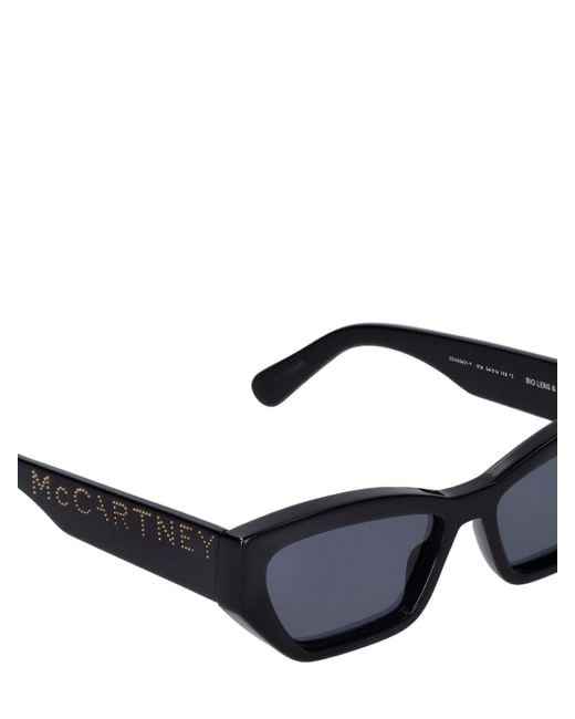 Stella McCartney Blue Cat-eye Bio-acetate Sunglasses W/ Chain