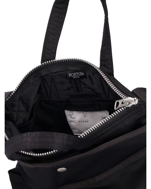 Sacai Classic Porter Pocket Nylon Bag in Black for Men | Lyst Canada