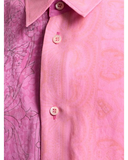 メンズ Magliano Pink Surplus シルクシャツ