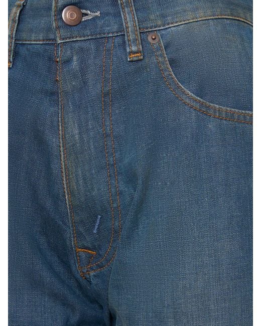 Maison Margiela Blue Jeans Aus Denim Mit Fünf Taschen