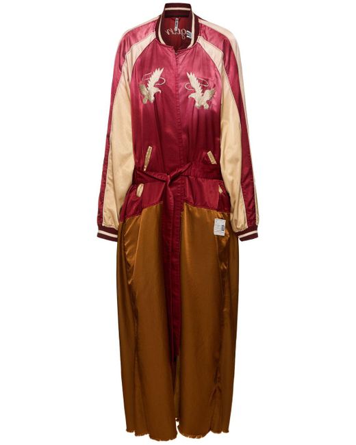 Maison Mihara Yasuhiro Red Souvenir Dress