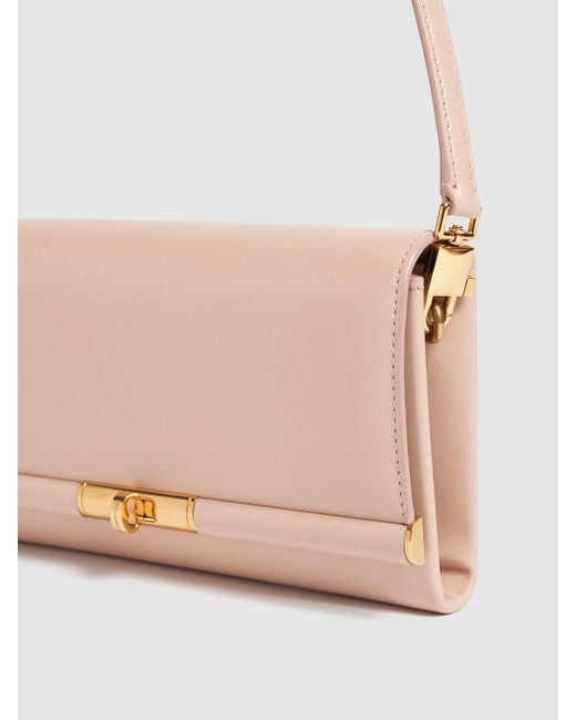 Dolce & Gabbana Pink Damen Brieftasche Aus Palmellato-Leder „Marlene“