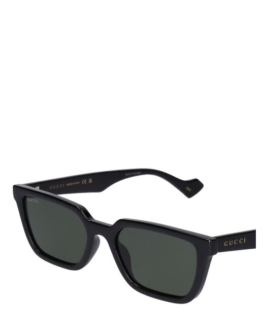 Gucci Black Gg1539s Injected Sunglasses for men
