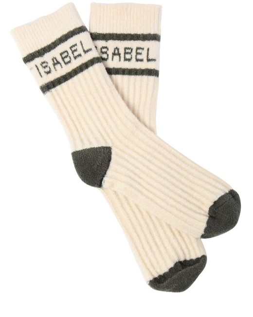 Isabel Marant Natural Socken "linden"