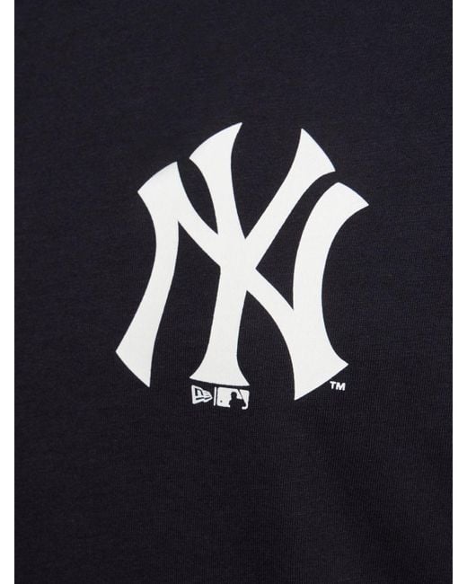 KTZ Black Yankee Stadium Printed Cotton T-shirt for men