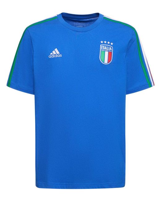 Adidas Originals Blue Italy T-shirt for men