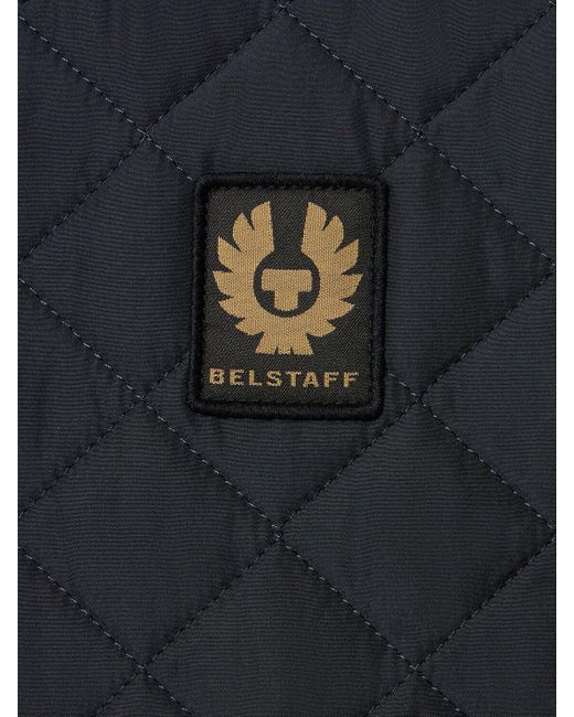 Belstaff Black Icon Lightweight Quilted Nylon Vest for men