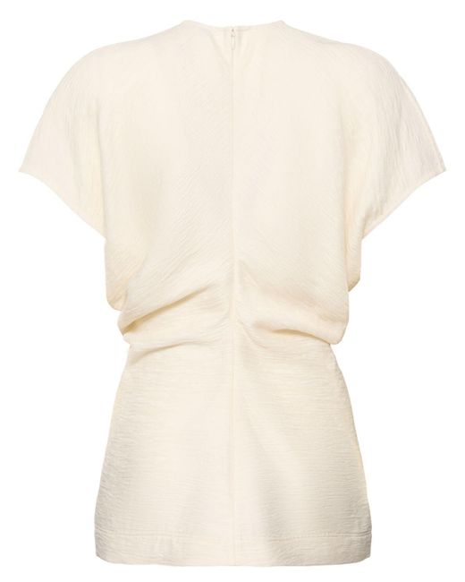 Totême  Slouch Waist Top Natural