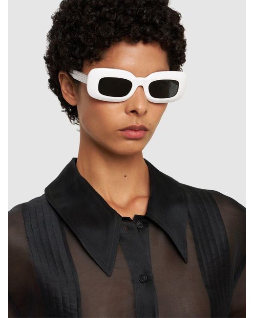 Khaite White X Oliver Peoples Sunglasses