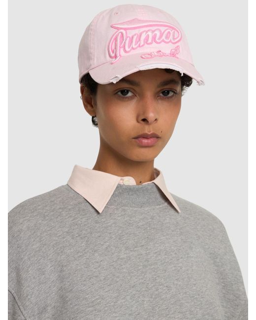 OTTOLINGER Pink Puma X Baseball Cap