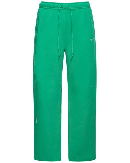 Nike Green Nocta Tech Fleece Pants for men