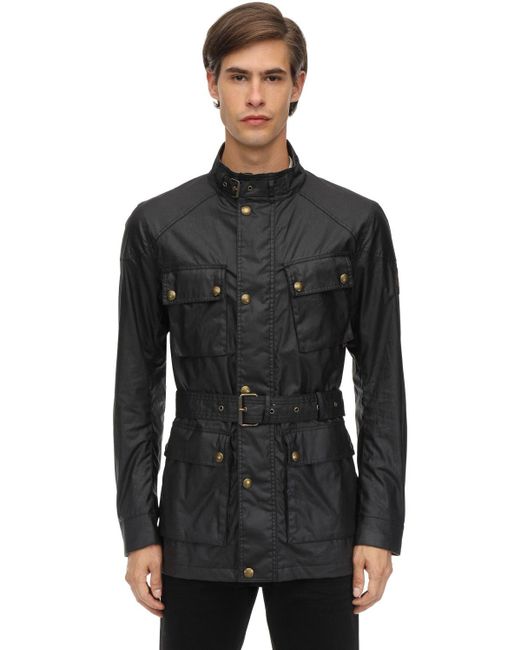 Belstaff Cotton Roadmaster Jacket in Black for Men - Save 42% | Lyst