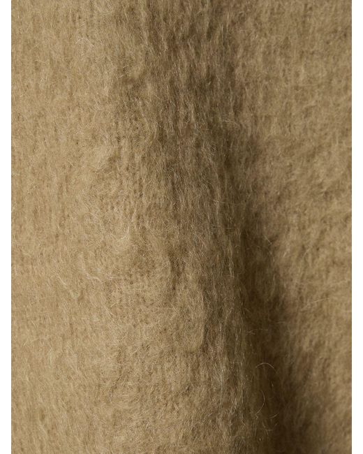 Pullover in misto lana e mohair di Acne in Natural da Uomo