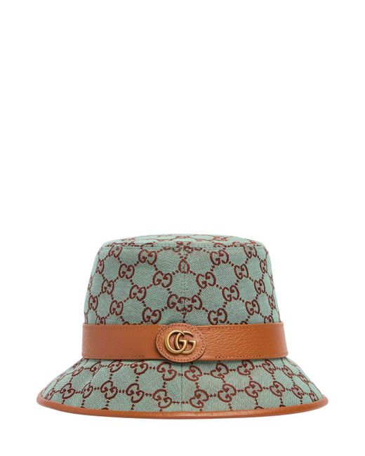 Gucci Gray gg Canvas Bucket Hat