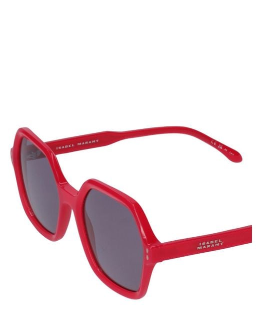Isabel Marant Pink The In Love Classic Acetate Sunglasses