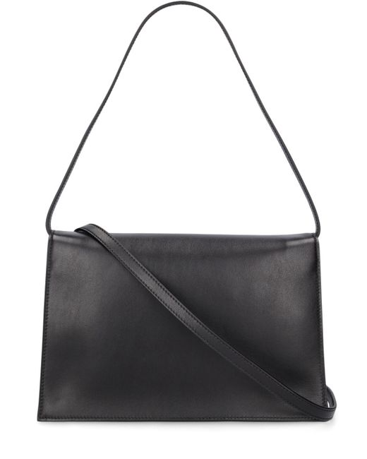 Coperni Black Folder Leather Shoulder Bag